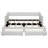 Twin XL to King Size Upholstered Daybed with Two Drawers-1895367294