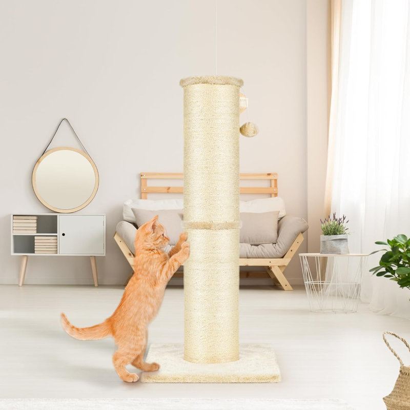 Grattoir Cats Ultimate, Grand (H 15 po x l 11 po x P 7 po), Beige