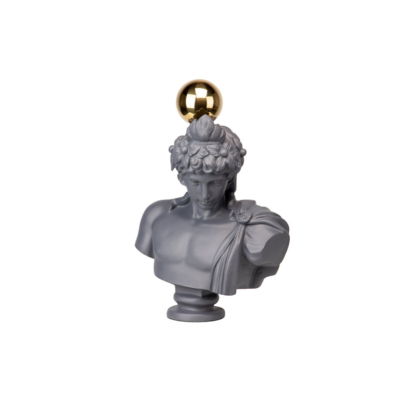 People Bust, Gray/Gold