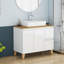 Meuble-lavabo autoportant avec lavabo
