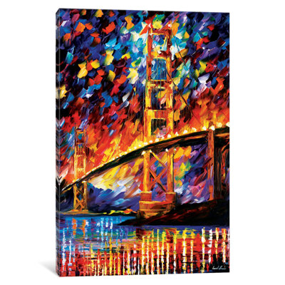 " San Francisco Golden Gate " Oil Print