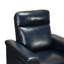 Fauteuil inclinable électrique en cuir véritable l 36,02 po Westdale avec pieds en bois massif-1456804261