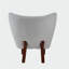 Fauteuil d'appoint en sherpa Zusud