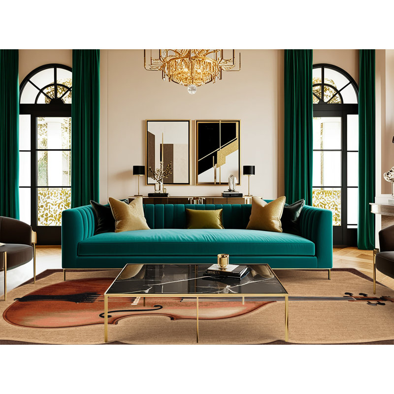  Tapis lavable pour contrebasse, Rectangulaire 7 pi x 10 pi