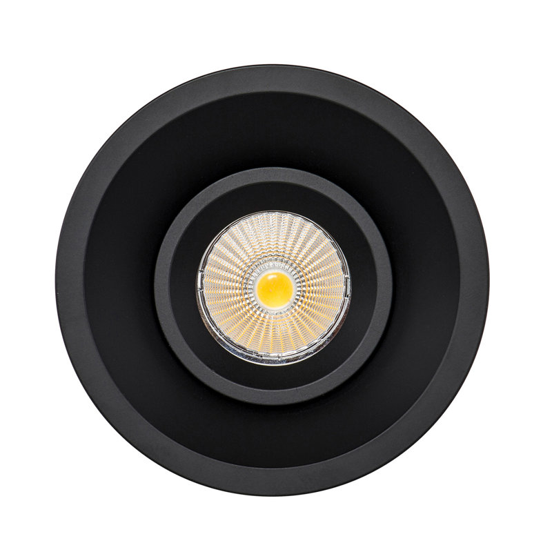 Étienne 10.5cm Recessed Lighting Kit, Black