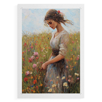 WOMEN Series CCXCIX  -Premium Canvas Print Only - NOT FRAMED -Ready to Hang