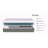 Recharge 5-Layer, 12 Inch Hybrid Memory Foam And Coil Mattress, White And Grey Knit Cover-1978874452