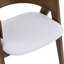 Ardena Walnut Effect Solid Wood Dining Chair-1894209854