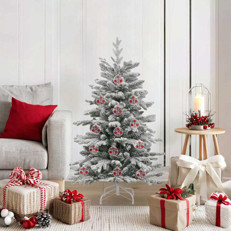 vidaXL Christmas Bauble Transparent, 8cm H x 8cm W x 8cm D