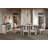 Ahmani 84" W Rectangular Wood Dining Table