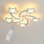 Dimmable 5-Light LED Modern Ceiling Light Fixture with Remote Control-2120429254-2120421556-2120421560