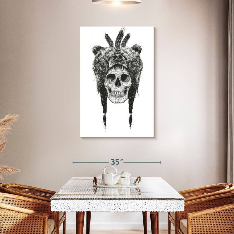 Kerner Dead Shaman, 45" H x 30" W