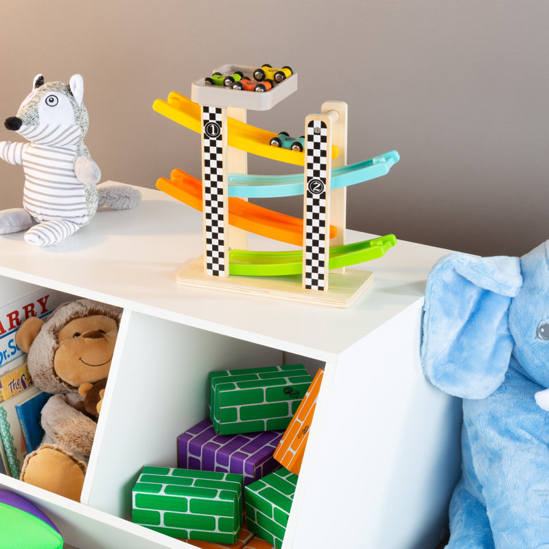 Ensemble de course de jouets et voiture de course