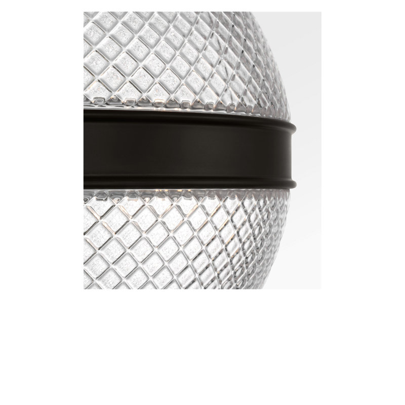 Luminaire suspendu Curryville 15, Fer vieilli
