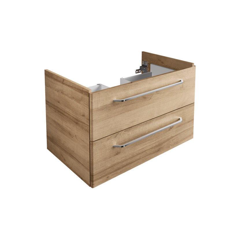 Milano Bathroom Storage Cabinet, Knotted oak