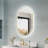 ZC-Mirror  36" H Wall Mounted Bathroom Framed LED Mirror With Memory Function-105300938-105300939