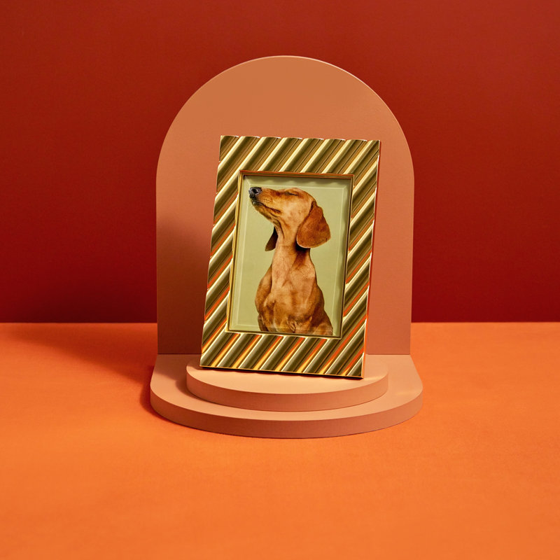 Maxime Frame, Gold, 5" x 7"