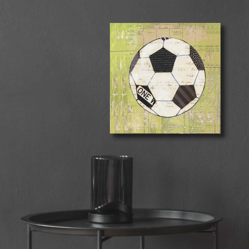 «Play Ball III» par Courtney Prahl, H 12 po x l 12 po