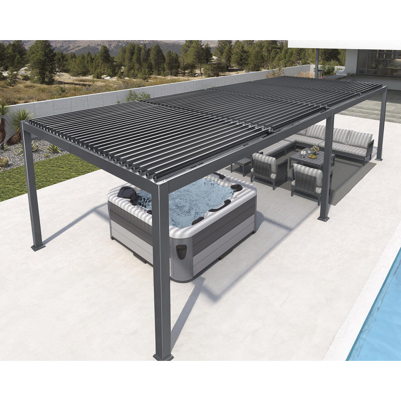 27.2 Ft. W x 11.4 Ft. D Aluminum Pergola