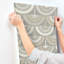 Papier peint plumes et franges Summerlin-66285186