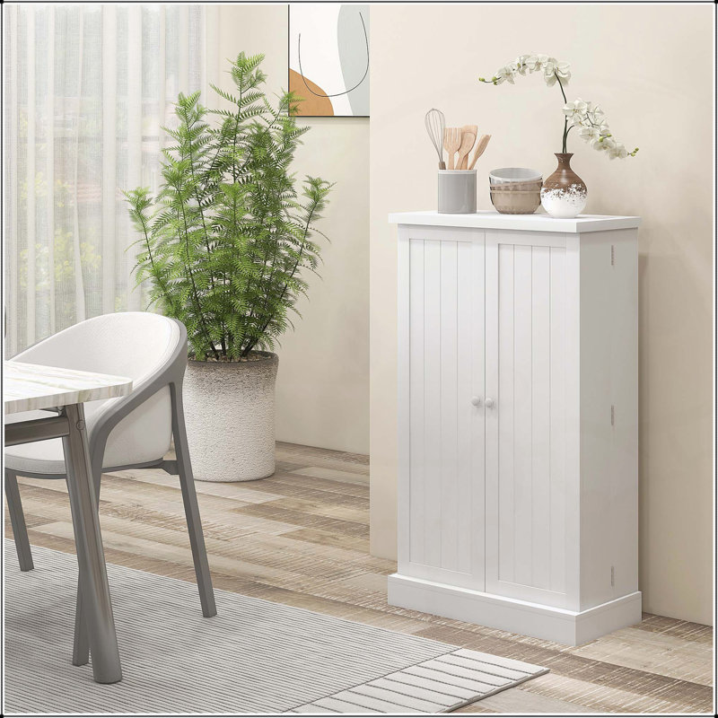 Armoire de rangement pour garde-manger autoportante avec 12 tablettes de porte, 5 étagères et tablettes réglables pour une organisation efficace
