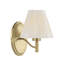 Applique murale 1 lumière Rosa en laiton noble par Breegan Jane-135435455