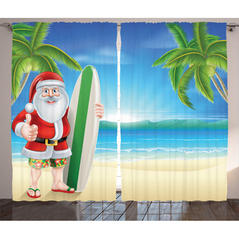 Mikey Semi Sheer Curtain Pair, 54" x 90"