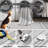 Redenhalk Area Rug Soft Ultra Thin Machine Washable Rugs Non-Slip Neutral Modern Geometric Indoor Floor Carpet-881902198