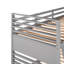 Lit superposé simple gris avec deux tiroirs. Fabrication solide pour une utilisation à long terme. Ajoute du rangement supplémentaire dans la chambre à coucher. Options de couchage polyvalentes. Barrières de sécurité sécuritaires. L 75,1 po x l 41,1 po. H 66,9 po.