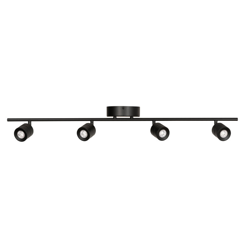 Core Black Steel 38.5" LED Fixed Rail Light with Dimmable Feature