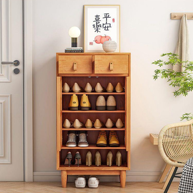 Armoire de rangement pour chaussures en rotin, H 47,24 po x l 23,62 po x P 12,99 po