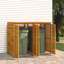 Bacilio Wooden Double Bin Store
