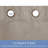 Linen Slub Blackout Grommet Curtain Pair(2 Panels)-1690845420-1690845423