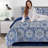 5 Piece Comforter set Reversible Comforter with Decorative Pillow Sham and Bed Skirt-17155253-126373575