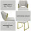 Chaise d'appoint Galdesa (ensemble de 2)
