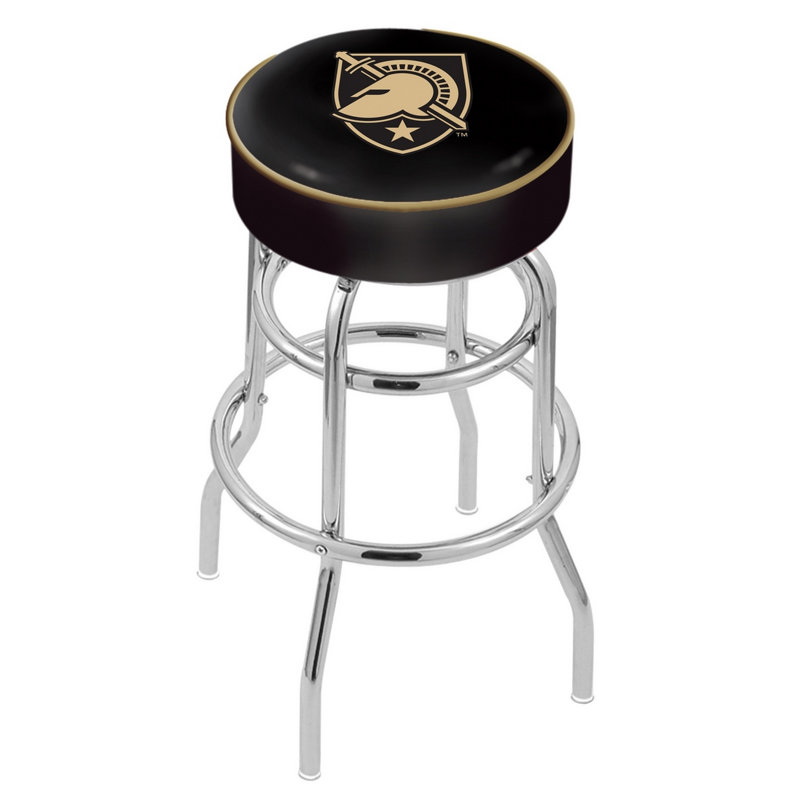 NCAA Swivel Bar & Counter Stool, Bar Stool (30" Seat Height), US Military Academy