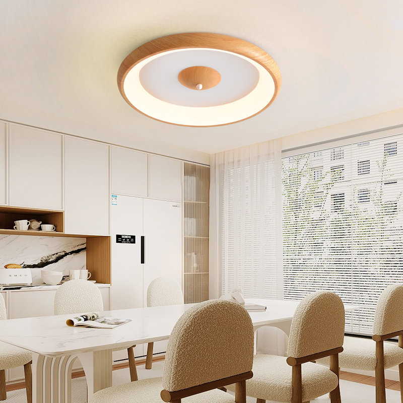LED Flush Mount, 7cm H x 41cm W x 41cm D