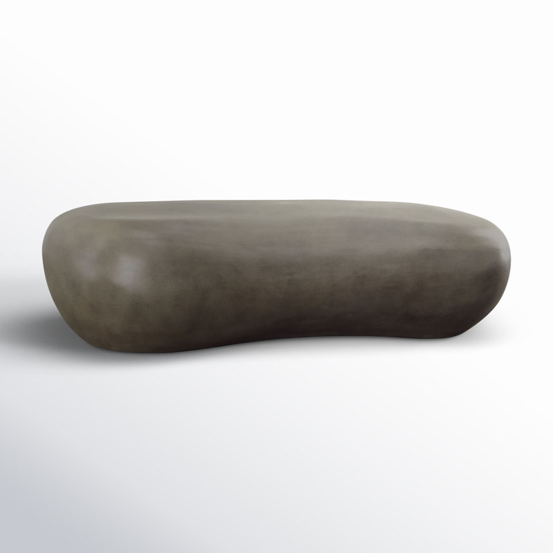 Braylan 61.5'' Stone Outdoor Coffee Table