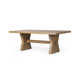 Jarrett Dining Table 84"-Drifted Oak Solid