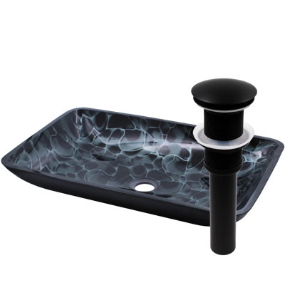 Novatto CELLULE 14'' Rectangular Bathroom Sink