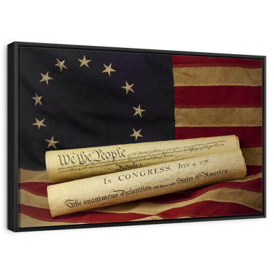 Declaration Of Independence Scroll