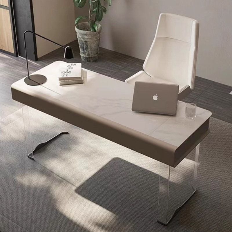 Bureau d'ordinateur Light Slab, H 29,52 po x l 55,11 po x P 23,62 po
