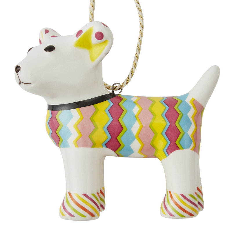 Kit Kemp, Christmas - Tiffany Pooch Ornament