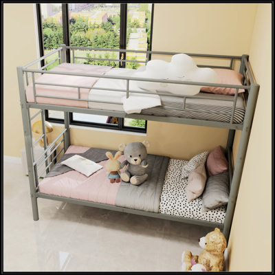 Twin Over Twin Metal Bunk Bed