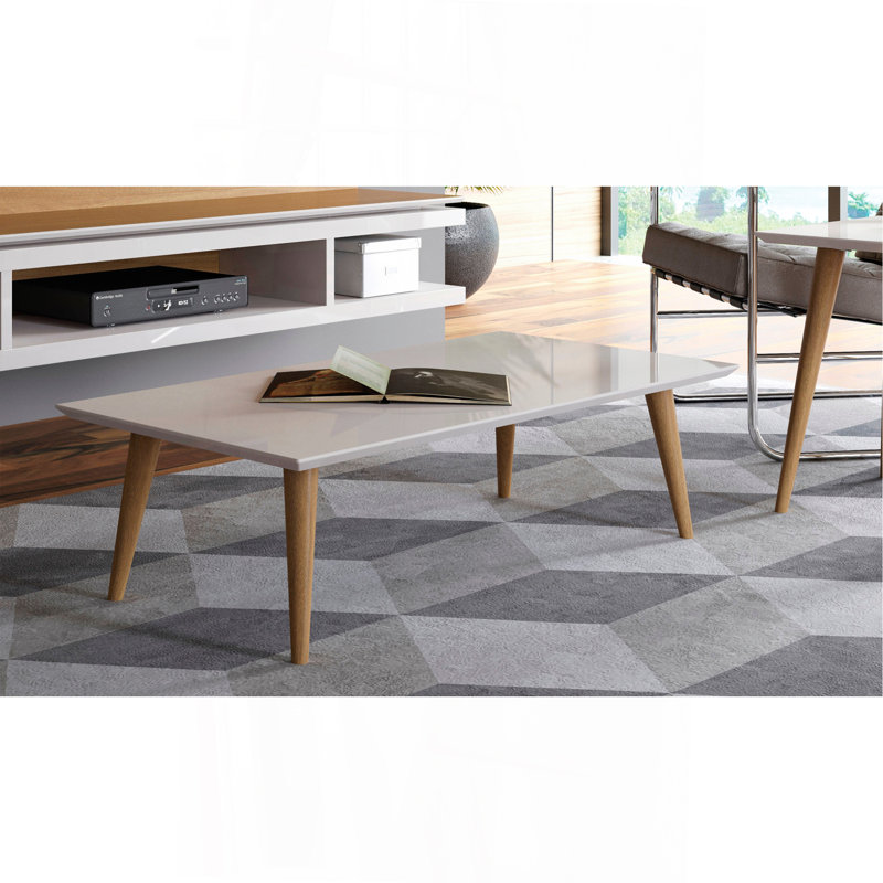 Table basse Utopia, Blanc cassé