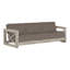 Malta 80" Wide Outdoor Teak Patio Sofa with Cushions-1903327253-1913198319-1943511486