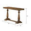Console en bois flottant de 50 po en bois de grève-2027829549