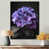 Black Floater Framed