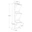 Armoire de rangement polyvalente, blanche, 13,0 x 53,5 x 9,8 pouces | 100% tôle, fixation murale | Capacité de rangement de 15,9 pintes par tablette | Aucun assemblage requis, idéal pour une utilisation extérieure, conception moderne-235735580