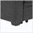 Linen Blend Upholstered Sectional Pull-Out Bed Chaise Storage